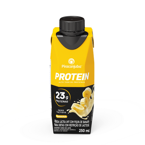 Protein Zero Lactose Piracanjuba Banana - 250ml