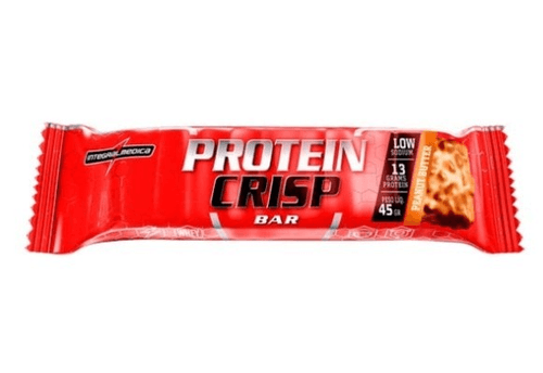 Barra de Proteína Peanut Butter Integralmedica Whey Protein Crisp Bar - 45g