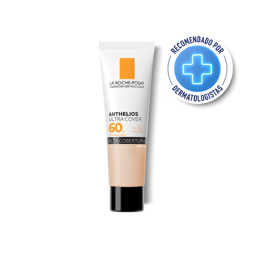 Protetor Solar Facial com Cor 1.0 FPS 60 La Roche-Posay Anthelios Ultra Cover - 30g