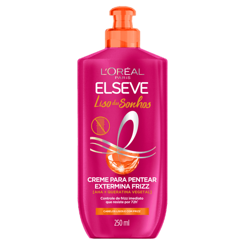 Creme para Pentear L'oréal Paris Elseve Liso dos Sonhos - 250ml