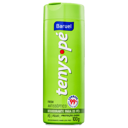 Talco Desodorante para os Pés Pó Fresh Tenys Pé - 100g