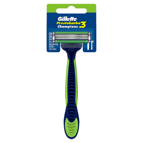 Aparelho Prestobarba3  Gillette Champions - 1 unidade