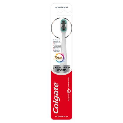 Escova Dental Suave Colgate Total Active Prevention - 2 Unidades