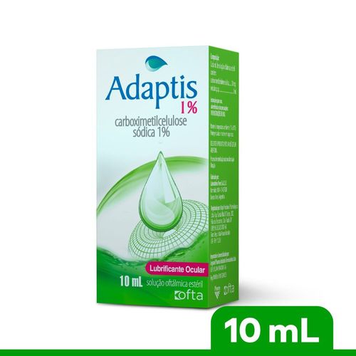 Colírio Adaptis 1% 10ml