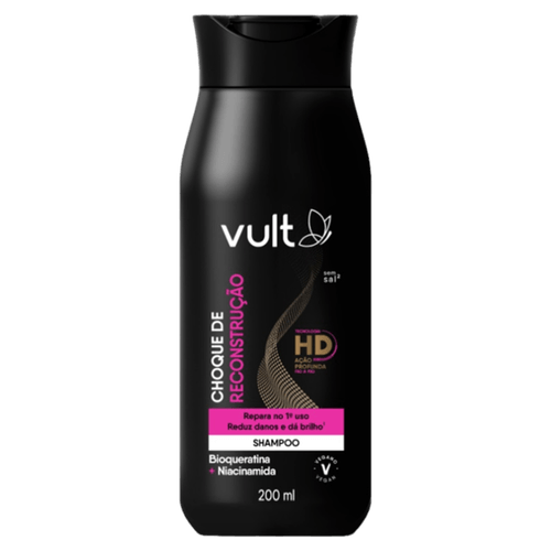 Shampoo Vult Choque de Reconstrução - 200ml