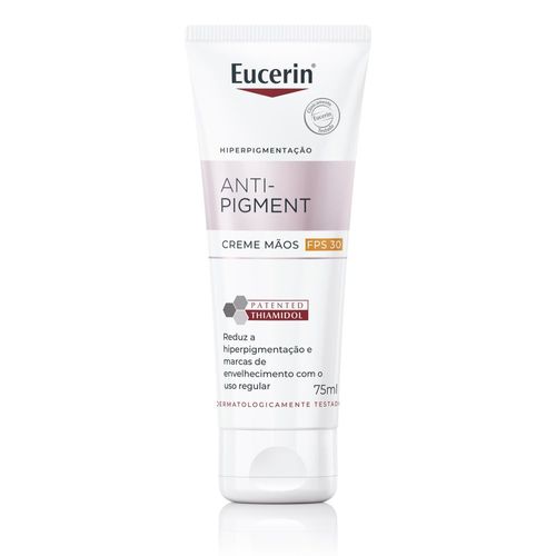 Creme Clareador de Mãos Eucerin Anti-Pigment FPS 30 75ml