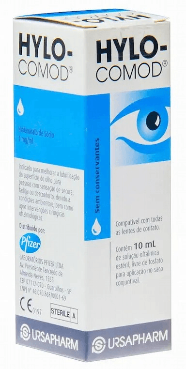 Hylo-Comod Colírio Lubrificante - 10ml