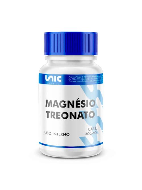 Magnésio Treonato 300mg 120 Cápsulas