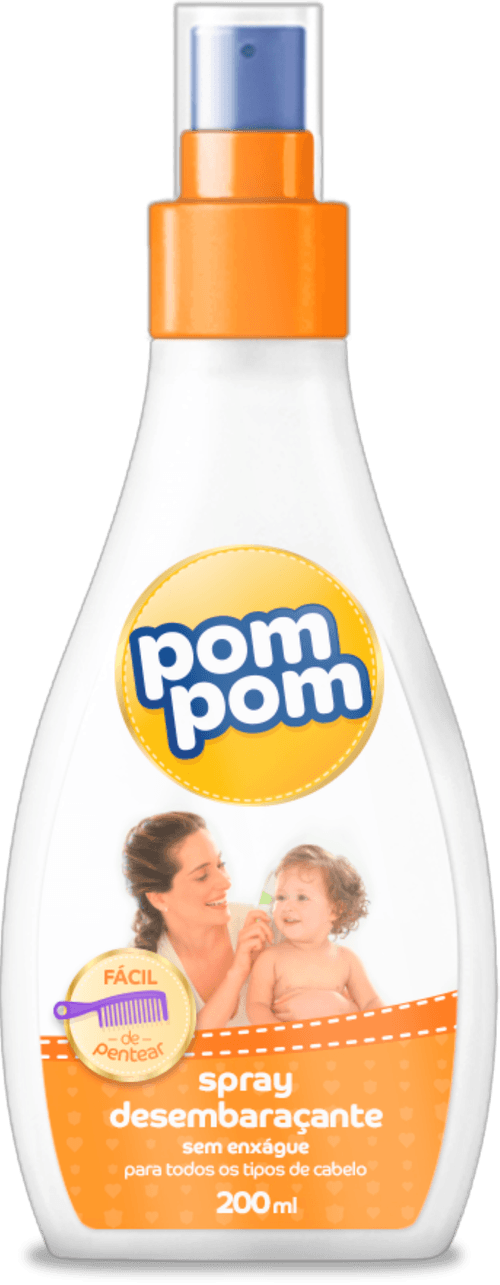 Desembaraçante Infantil Pom Pom Spray - 200ml