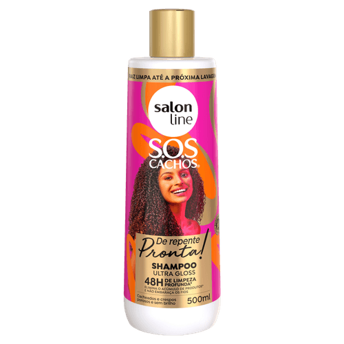 Shampoo Ultra Gloss Salon Line S.O.S Cachos de Repente Pronta! - 500ml