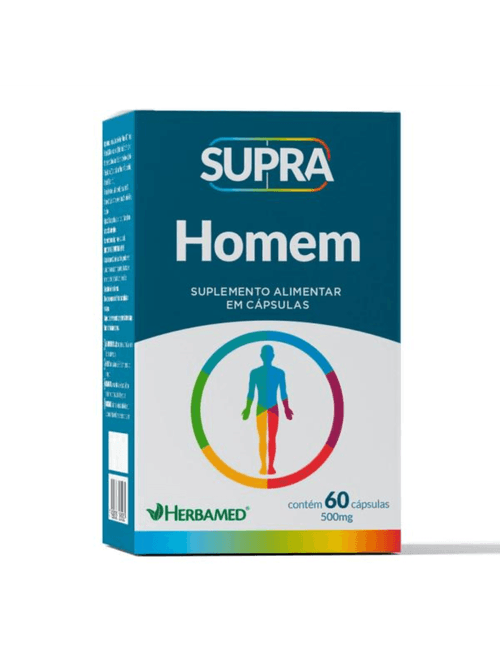 Supra Homem Com 60 Cápsulas - Herbamed
