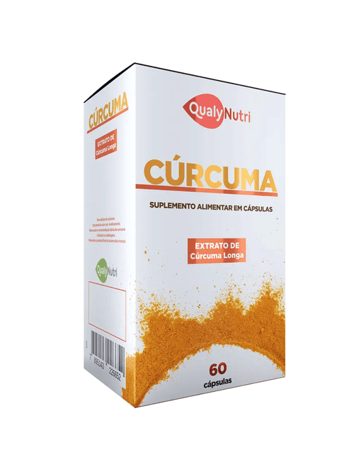 Cúrcuma Longa 500MG 60 Cápsulas - Qualy Nutri