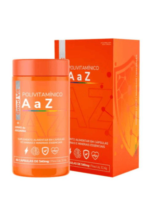 Vitamina A a Z 540mg com 60 Cápsulas - Good Vit