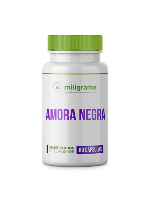 Amora Negra 500mg 60 Cápsulas