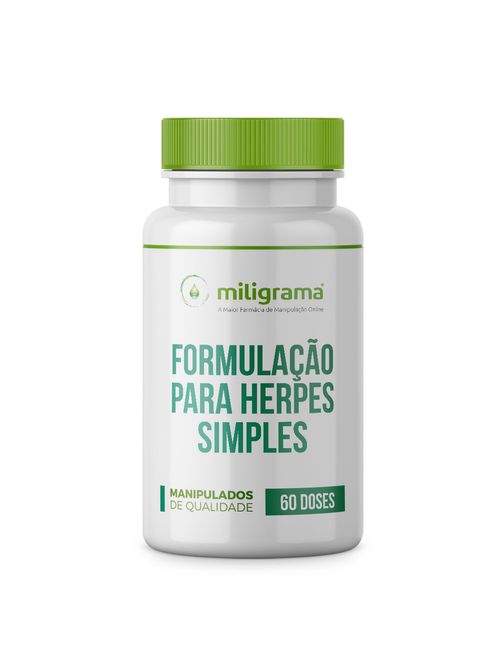 Formulação para herpes simples