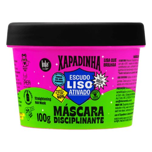Máscara Disciplinante Lola From Rio Xapadinha - 100g