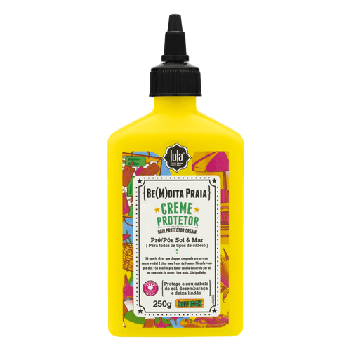Creme Protetor Lola Pré e Pós Sol & Mar Be(M)dita Praia - 250g