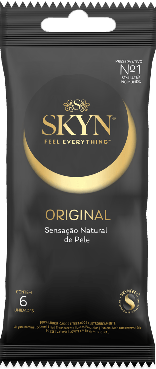 Preservativo Blowtex Skin Com 6 - Blowtex
