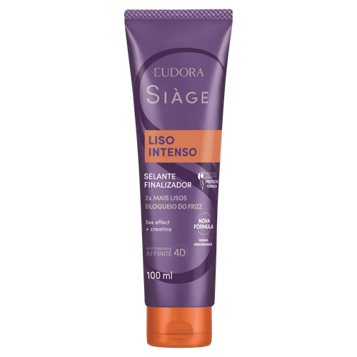 Finalizador Selante Térmico Eudora Siàge Liso Intenso - 100ml