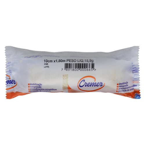 Atadura Crepom Cremer Cysne 10Cmx1,80Mt - Cremer