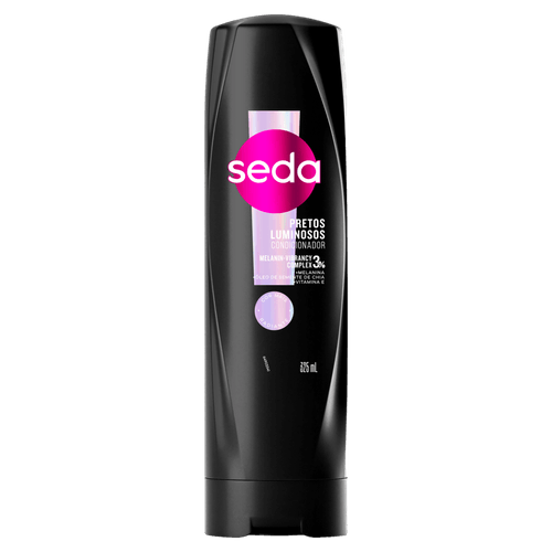 Condicionador Seda Pretos Luminosos Frasco 325ml