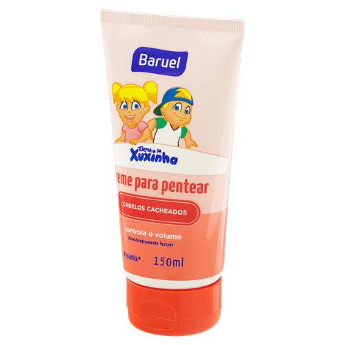 Creme para Pentear Infantil Cacheados Turma da Xuxinha 150ml Baruel ProMilk Hidratação