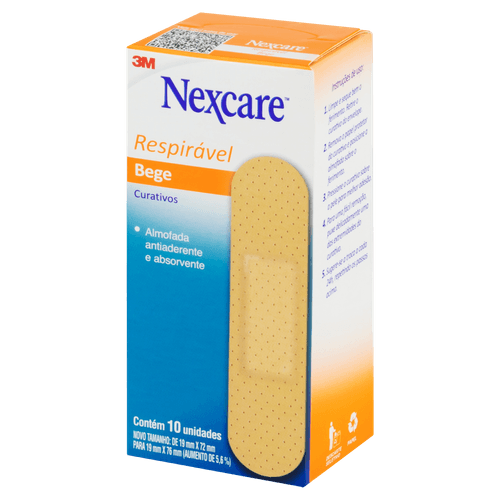 Curativos Nexcare Tradicional 10Un - Nexcare