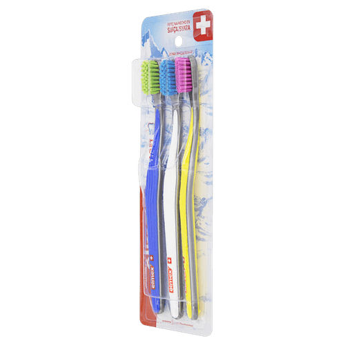 Escova De Dentes Elmex Ultra Soft 3 Pack - Elmex