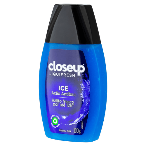 Gel Dental Ice Closeup Liquifresh Frasco 100g