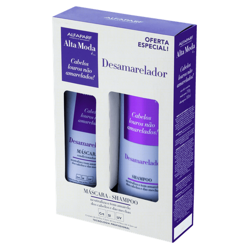 Kit Shampoo Altamoda Desa + Máscara 300Ml - Altamoda