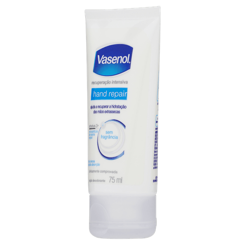 Loção Vasenol Recup Intens Reparador Mãos 75Ml - Vasenol