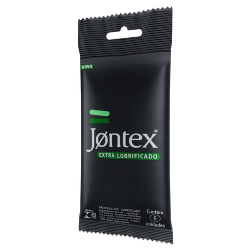 Preservativo Jontex Com 6 Lubrificante Conf Plus - Jontex