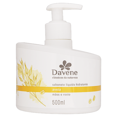 Sabonete Líquido Hidratante 500ml Aveia Davene