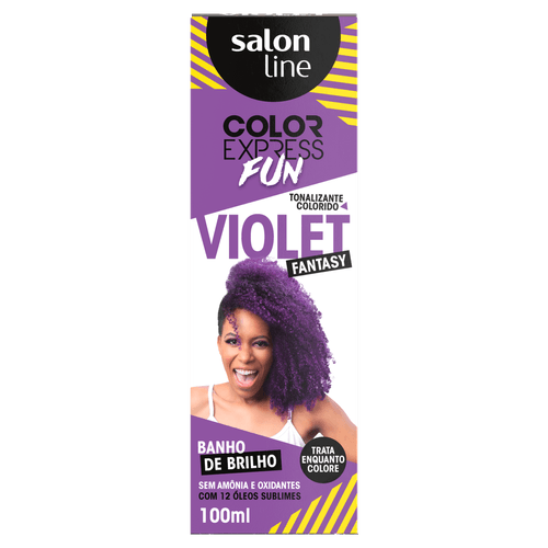Tonalizante Color Express Fun Violet Fantasy 100ml Salon Line