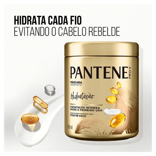 Máscara Hidratante Pantene Hidratação 600ml
