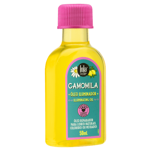 Óleo Iluminador Camomila Cabelos Loiros 50ml Lola