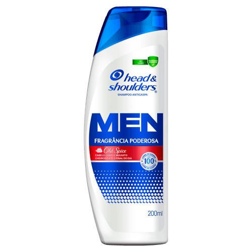 SHAMPOO ANTICASPA HEAD&SHOULDERS MEN COM OLD SPICE 200ML