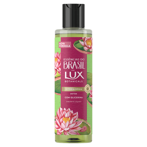 Sabonete Líquido Lux Essências do Brasil Vitória Régia 300ml