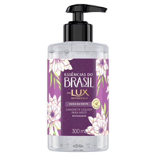 Sabonete Líquido para Mãos Essências do Brasil 300ml Dama da Noite Lux