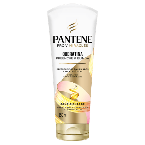 Condicionador Pantene Pro-V Queratina Preenche e Blinda - 150ml