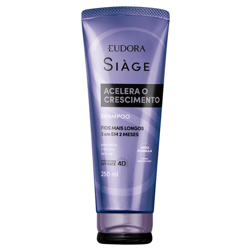 Shampoo Eudora Siàge Acelera o Crescimento Bisnaga 250ml