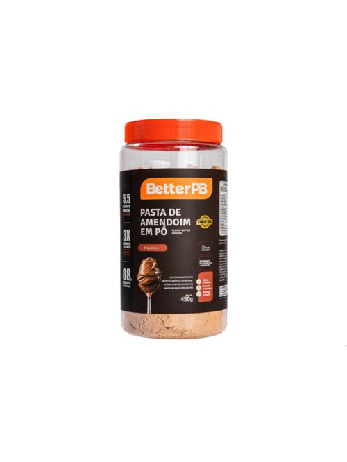 Pasta de Amendoim em Pó Brigadeiro BetterPB 450g