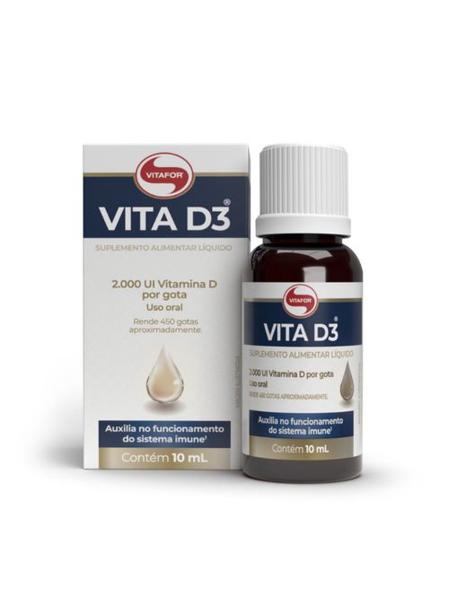 Vitamina D3 2000UI Vitafor 10ml