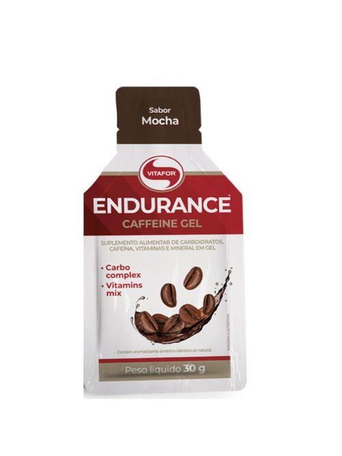 Endurance Caffeine Gel Mocha Vitafor 30g