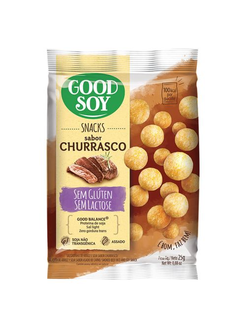 Snack de Soja Churrasco Good Soy 25g