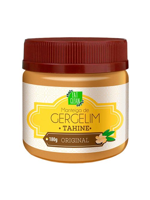 Manteiga de Gergelim Tahine Original 180g - Eat Clean