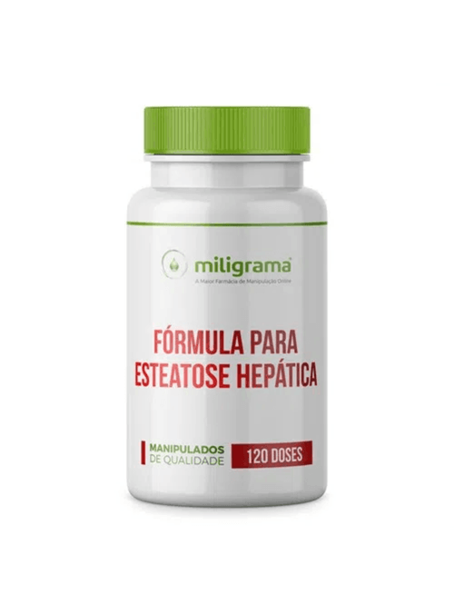 Fórmula para Esteatose Hepática: gordura no fígado 120 Doses