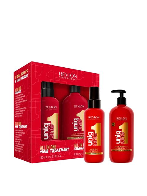 Kit Revlon Uniq One - Leave-in 150ml + Shampoo 230ml