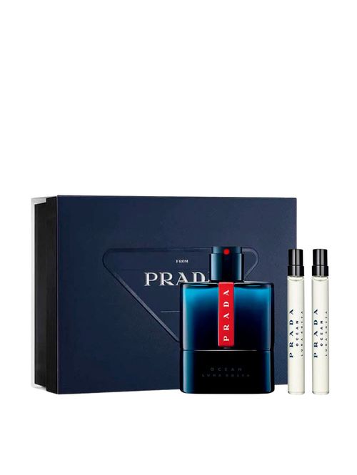 Kit Prada Ocean Luna Rossa For Men - Eau De Toilette 100ml + 2 Miniaturas 10ml