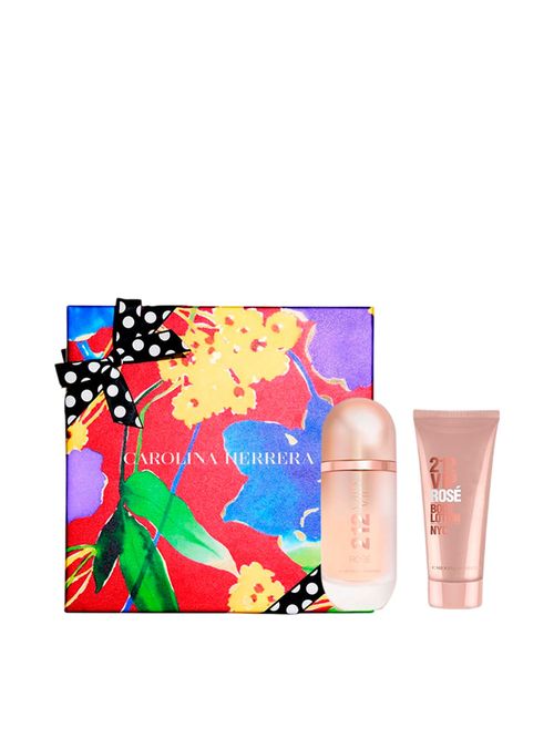 Carolina Herrera Kit 212 VIP Rosé Eau de Parfum - Perfume Feminino 80ml + Body Lotion 100ml